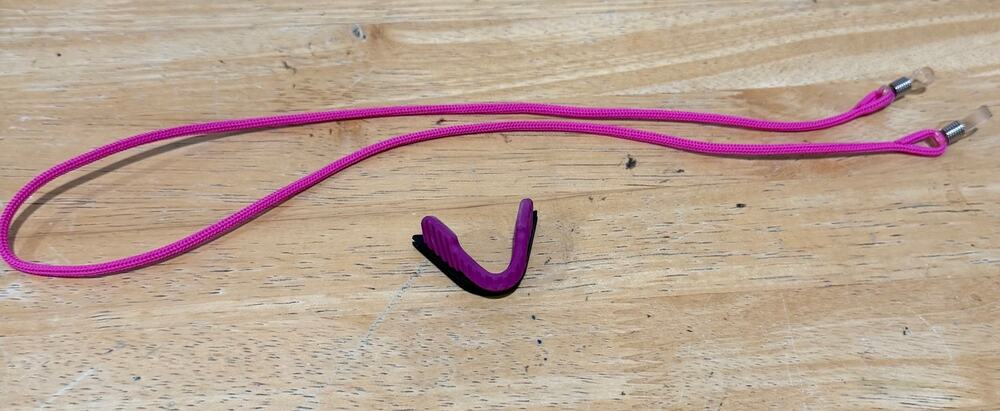 Oakley RazorBlade Pink leach/eye retainer & Nosepiece Retro 80s